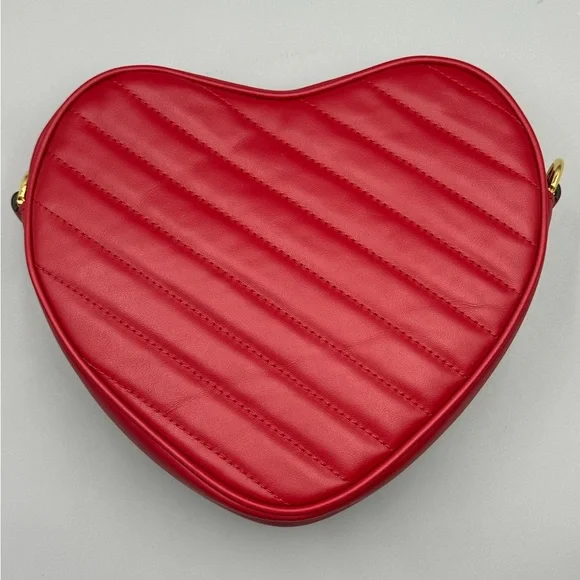 Gucci heart interlocking red crossbody - Picture 5 of 13